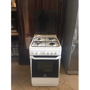 Használt Indesit KN3G21S(W) gáztűzhely [H2392] 