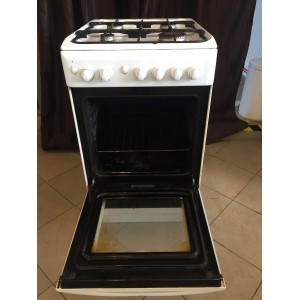 Használt Indesit K3G21S(W)/R gáztűzhely [H2607] 