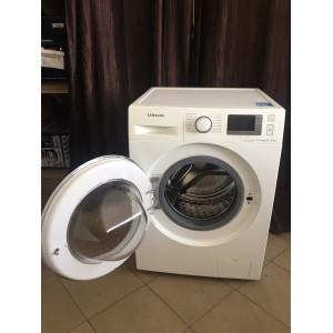 Használt Samsung WF80F5E5W4W elöltöltős mosógép [H3138] 