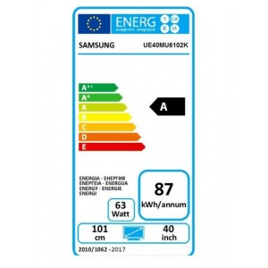 Samsung UE40MU6102K Led televízió