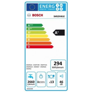 Bosch SMS2IVI61E Szabadonálló mosogatógép