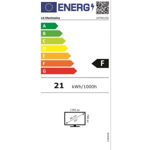 LG 24TN510S-WZ HD Smart Tv-monitor, Fehér