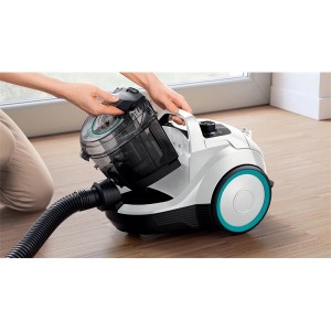 Bosch BGC21HYG1 Serie 4 ProHygienic fehér porzsák nélküli porszívó 