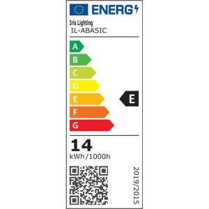 Iris Lighting IL-ABASIC 15W 1500lm 4000K IP65 kerek LED mennyezeti lámpa 