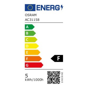 Osram Base matt műanyag búra/5W/470lm/2700K/E14/dobozos LED gyertya izzó 3 db 