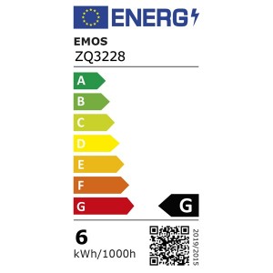 Emos ZQ3228 classic CANDLE 40W 470lumen E14 LED gyertya izzó 