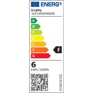 Iris Lighting E14 C37 6W/4000K/540lm gyertya LED fényforrás 