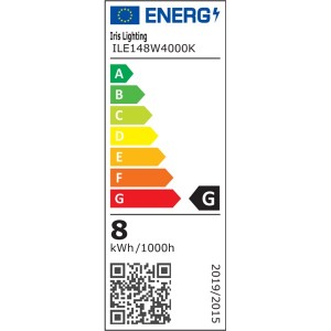 Iris Lighting E14 C37 8W/4000K/640lm gyertya LED fényforrás 