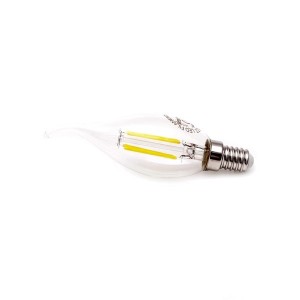 Iris Lighting Filament Bulb Longtip E14 FLCT35 4W/4000K/360lm aranyszínű gyertya LED fényforrás 