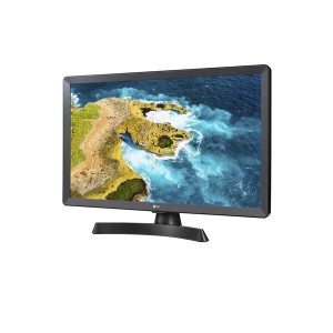 LG 23,6" 24TQ510S PZ HD ready LED Smart fekete TV-monitor