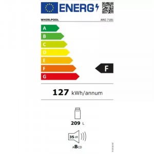 Whirlpool ARG 7181 Beépíthető hűtőszekrény