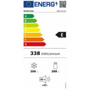 Whirlpool WQ9 U2L EF Side by Side hűtőszekrény