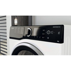 Whirlpool WRBSS 6249 S EU Elöltöltős mosógép C Energiaosztály, 6 kg, Keskeny mélység, 1200 fordulat/perc