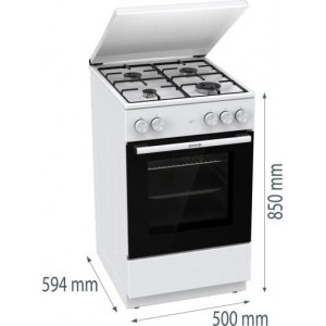 Gorenje GG5A14WJ Gáztűzhely