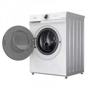 Midea MF100W80B/W-HR Elöltöltős mosógép B,8 kg,Normál mélység,1400 ford/perc,76 dB,Inverter motorral