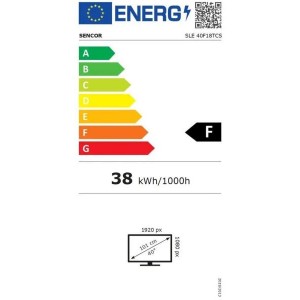 Sencor SLE 40F18TCS Smart televízió