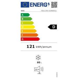 BEKO FSE1175N Fagyasztószekrény 95l