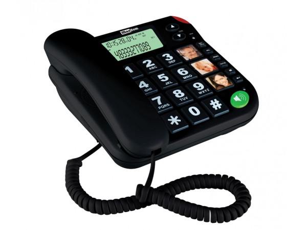 MaxCom KXT 480 (fekete) vezetékes telefon