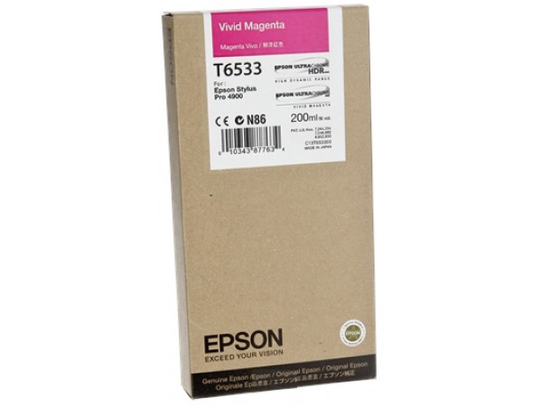 Epson T6533 (vivid magenta) 200 ml 