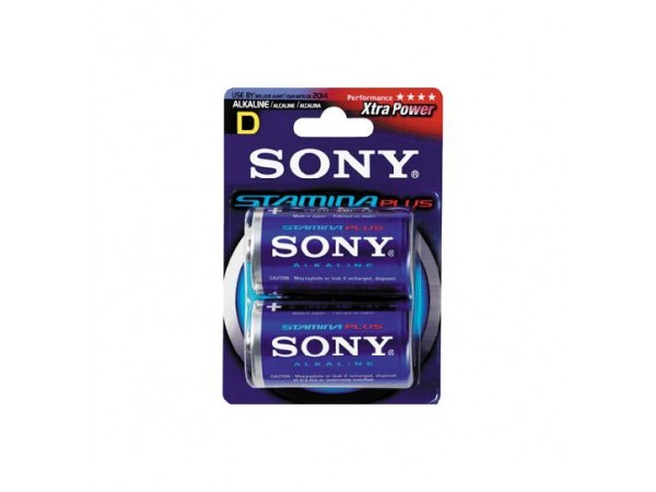 Sony AM1B2D LR20 Góliát (D) 1.5V alkáli elem 2db Eco Pack csomagolásban 