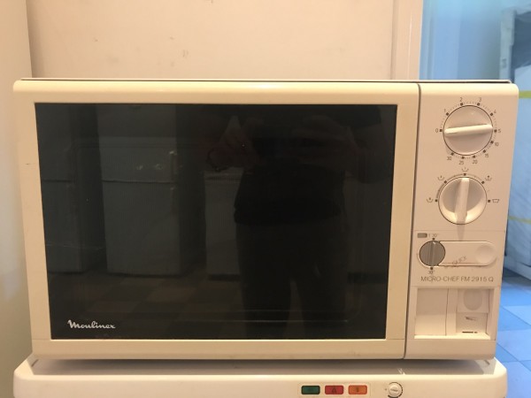 Használt Moulinex Micro-Chef FM2915 Q mikrohullámú sütő [H380] 