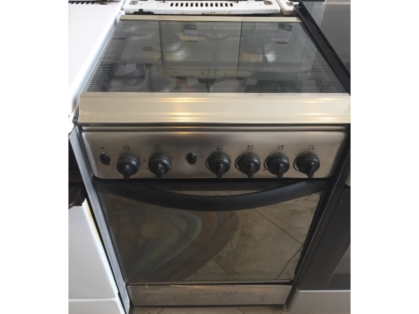 Használt Indesit K142GS(X)/R gáztűzhely [H2740] 