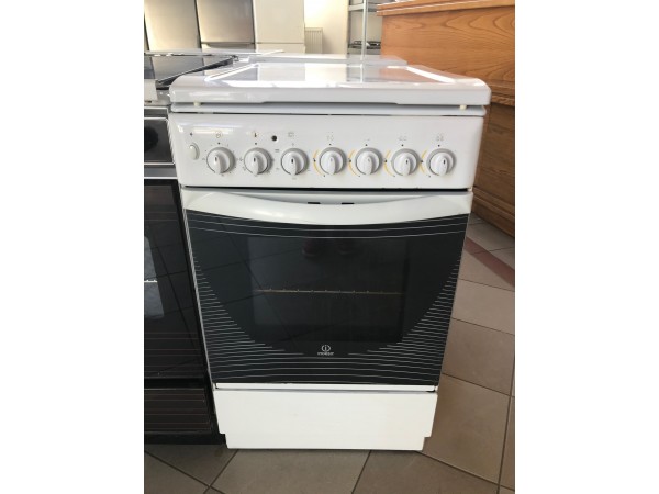 Használt Indesit K342ES kombinált tűzhely [H4575] 