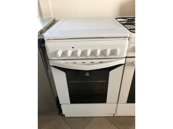 Használt Indesit K3G51SA(W) kombinált tűzhely [H5335] 