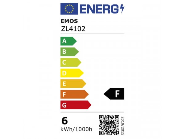 Emos ZL4102 6W E14 meleg fehér gyertya LED izzó 