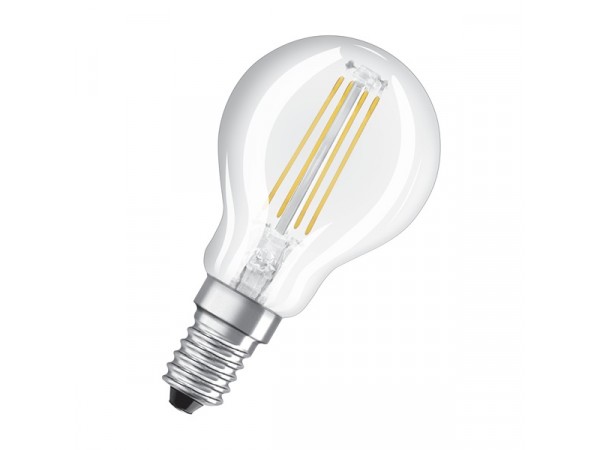 OSRAM LED STAR CL P FIL 40 4,5W/840 E14 filament LED fényforrás 