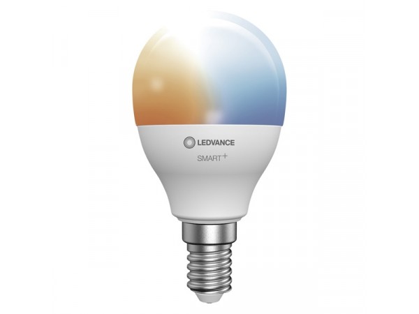 Ledvance Smart+ 5W E14 állítható színhőmérsékletű kisgömb LED fényforrás 