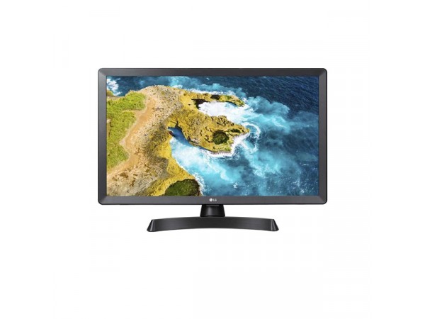 LG 23,6" 24TQ510S PZ HD ready LED Smart fekete TV-monitor