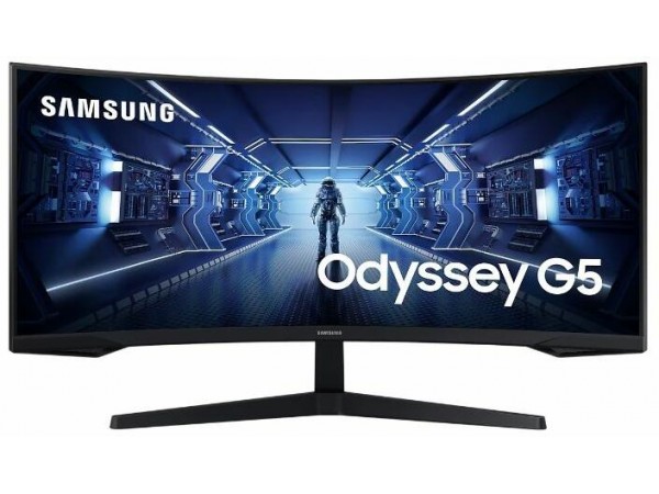 Samsung LC34G55TWWPXEN 34'' Ívelt WQHD 165 Hz 21:9 FreeSync VA LED Gamer Monitor