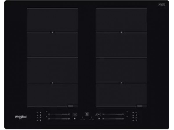 Whirlpool WF S8865 NE Beépíthető Indukciós főzőlap Keret nélküli, 7200 W, Érintőszenzoros, Gyerekzár, Booster funkció